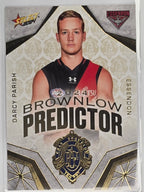 AFL 2024 Footy Stars | Brownlow Predictor Gold #BPG27 D. Parish Essendon #277/315
