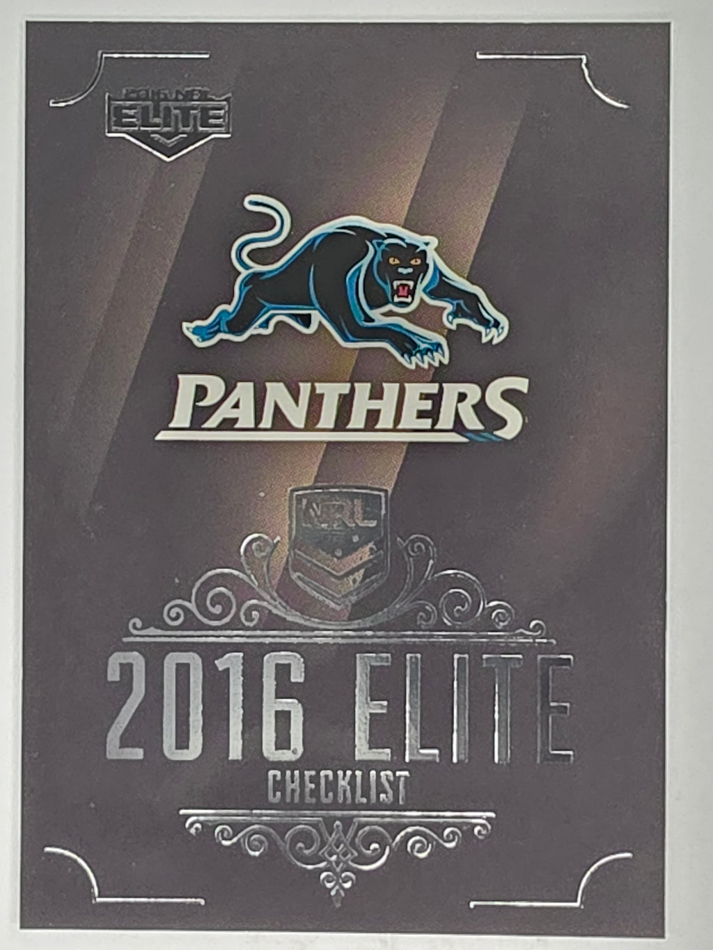 NRL 2016 Elite | Base Card #121 | Panthers Checklist | Penrith Panthers