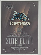 NRL 2016 Elite | Base Card #121 | Panthers Checklist | Penrith Panthers