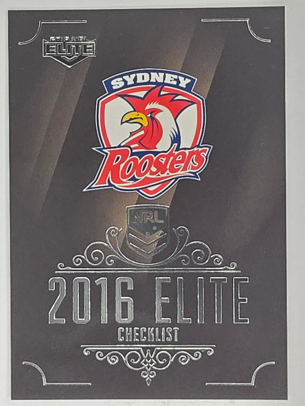 NRL 2016 Elite | Base Card #157 | Roosters Checklist | Sydney Roosters