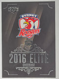 NRL 2016 Elite | Base Card #157 | Roosters Checklist | Sydney Roosters