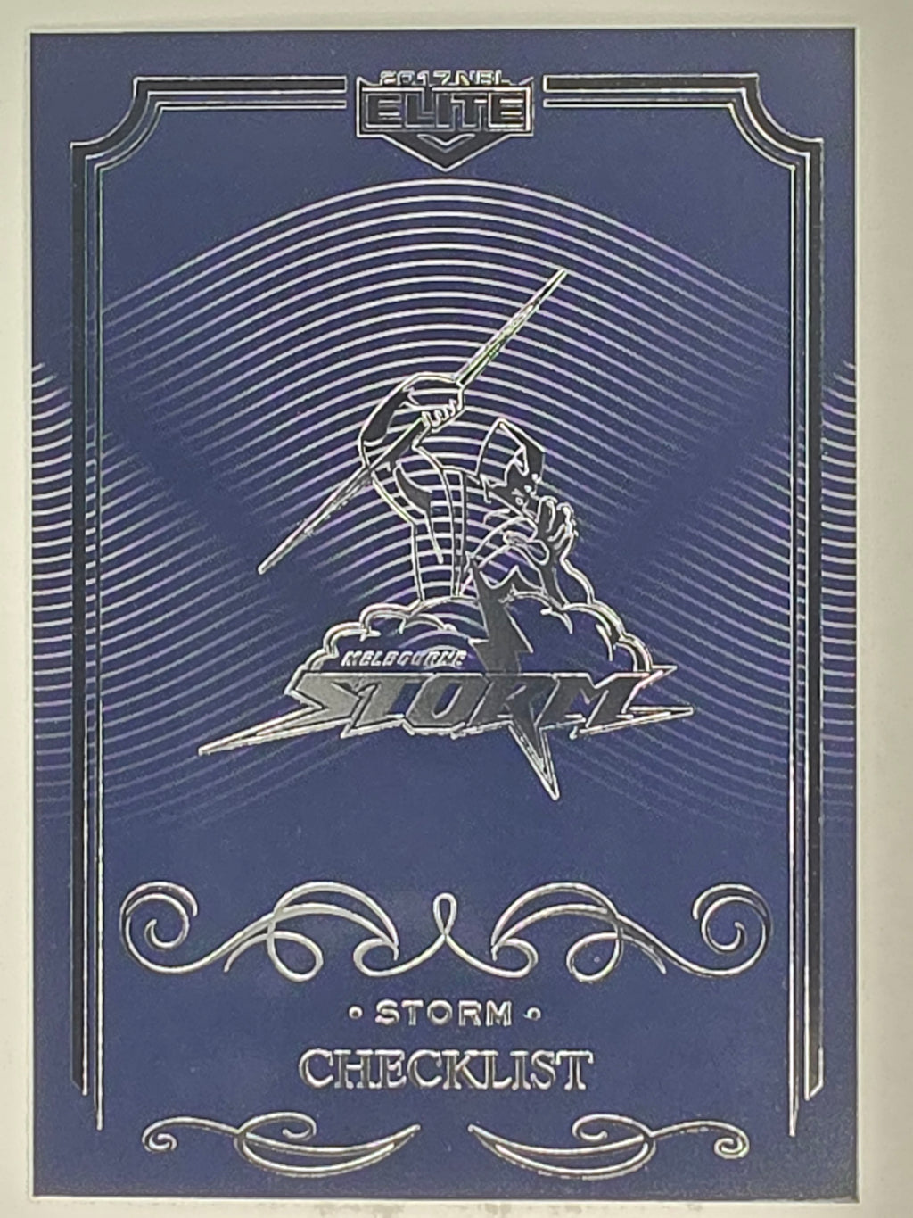 NRL 2017 Elite | Base Card #061 | Storm Checklist | Melbourne Storm