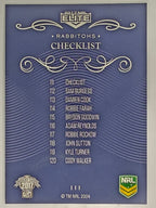 NRL 2017 Elite | Base Card #111 | Rabbitohs Checklist | South Sydney Rabbitohs