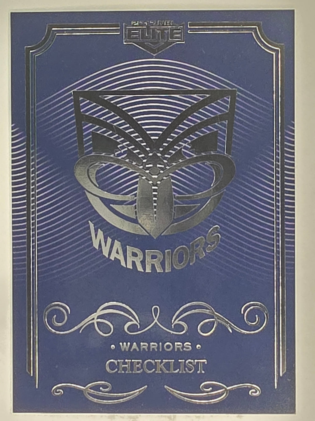 NRL 2017 Elite | Base Card #141 | Warriors Checklist | New Zealand Warriors