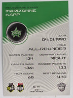 2025/26 Cricket Traders | Silver Parallel | #S111 | Marizanne Kapp | Melbourne Stars