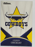 NRL 2016 Traders | Base Card #081 | Cowboys Checklist | North Queensland Cowboys