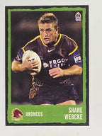 NRL 2004 Daily Telegraph | Base Card #012 | Shane Webcke | Brisbane Broncos