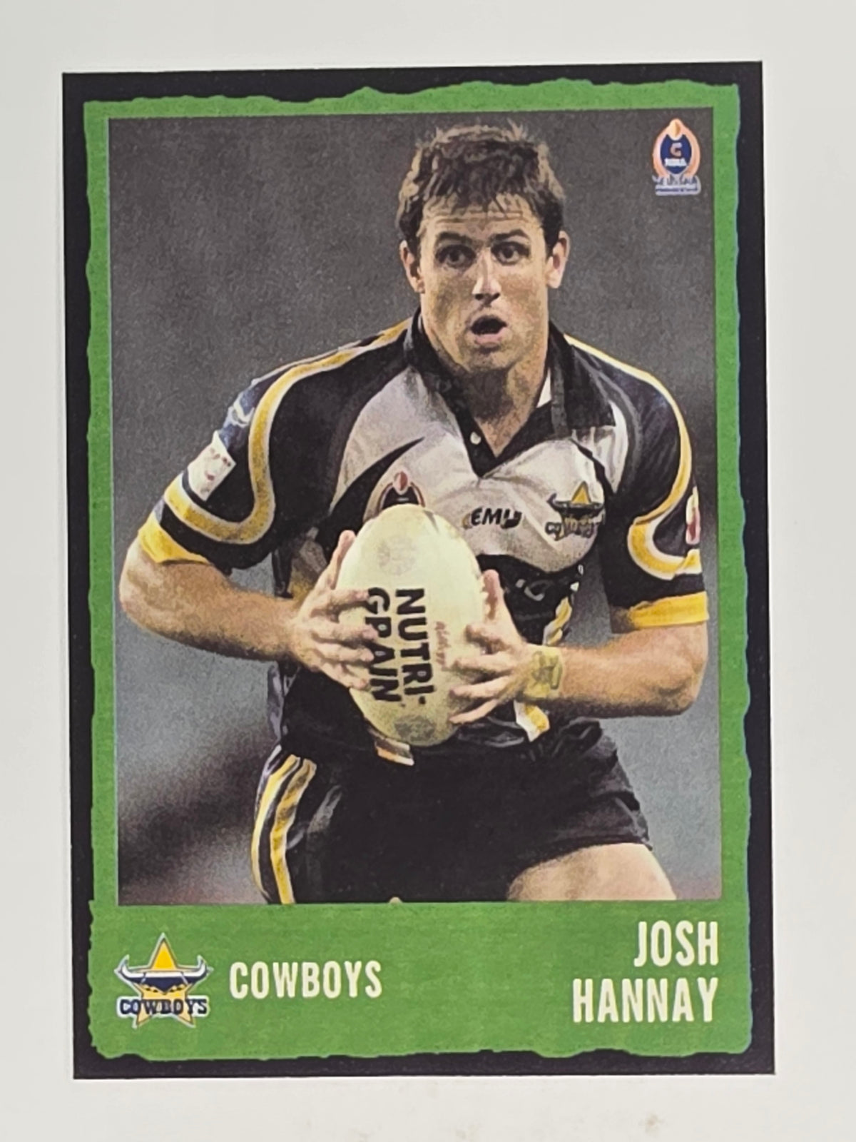 NRL 2004 Daily Telegraph | Base Card #037 | Josh Hannay | North Queensland Cowboys