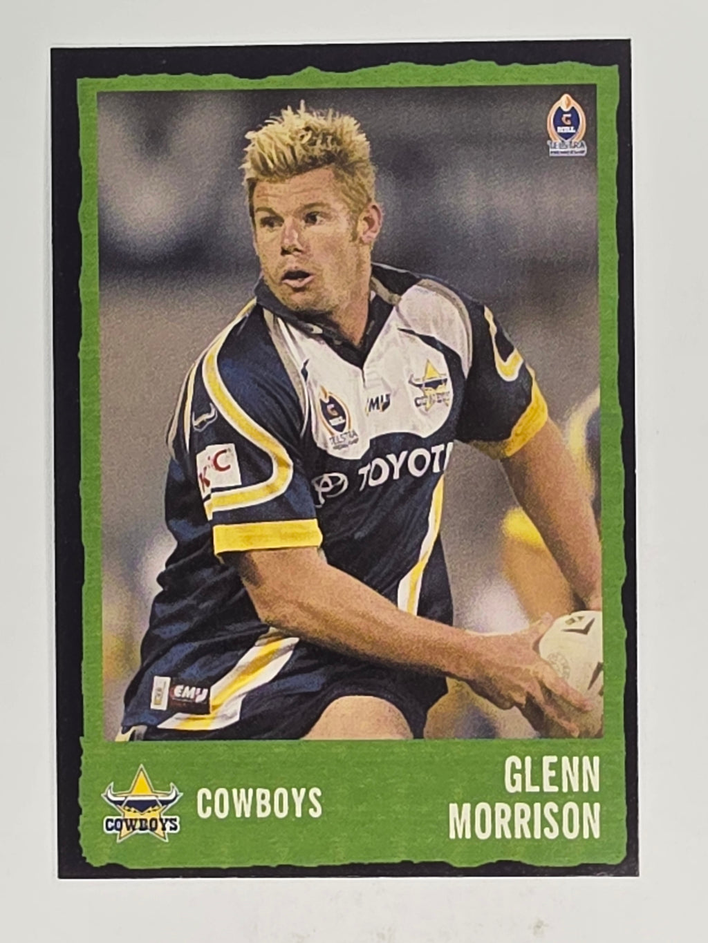 NRL 2004 Daily Telegraph | Base Card #038 | Glenn Morrison | North Queensland Cowboys