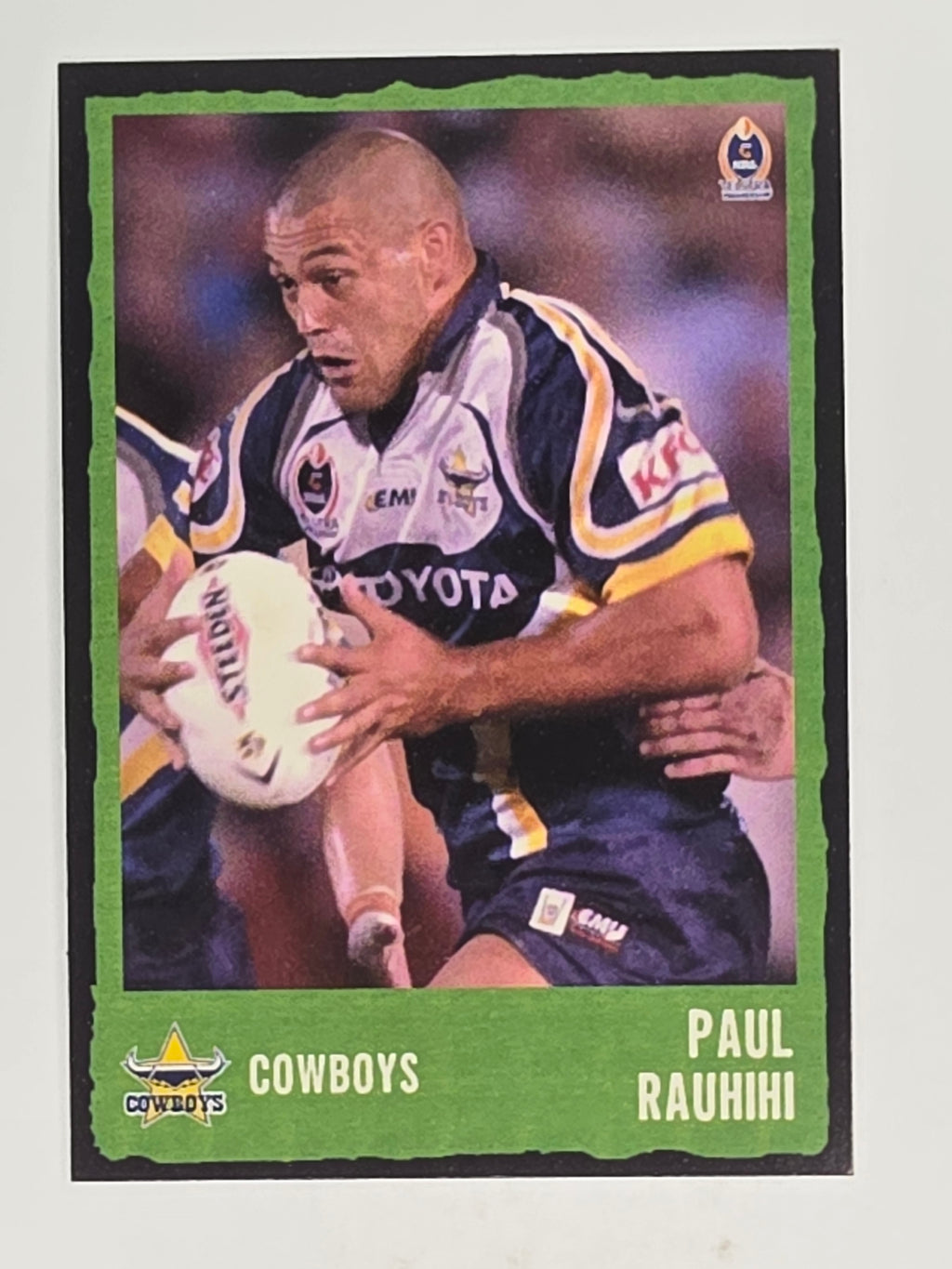 NRL 2004 Daily Telegraph | Base Card #041 | Paul Rauhihi | North Queensland Cowboys