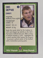 NRL 2004 Daily Telegraph | Base Card #042 | Chris Sheppard | North Queensland Cowboys