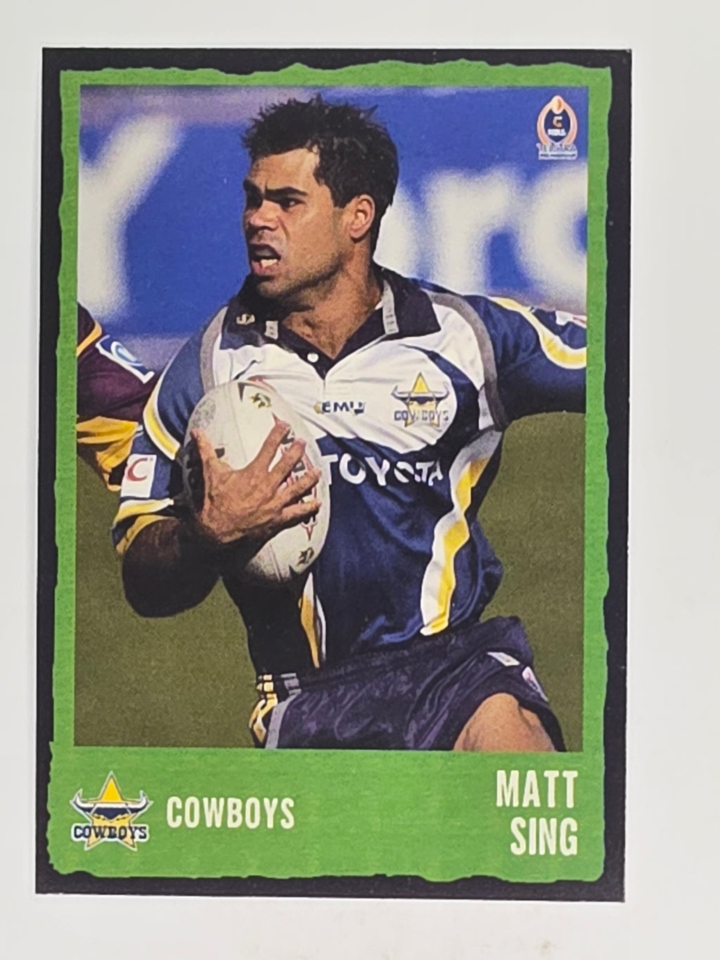 NRL 2004 Daily Telegraph | Base Card #043 | Matt Sing | North Queensland Cowboys