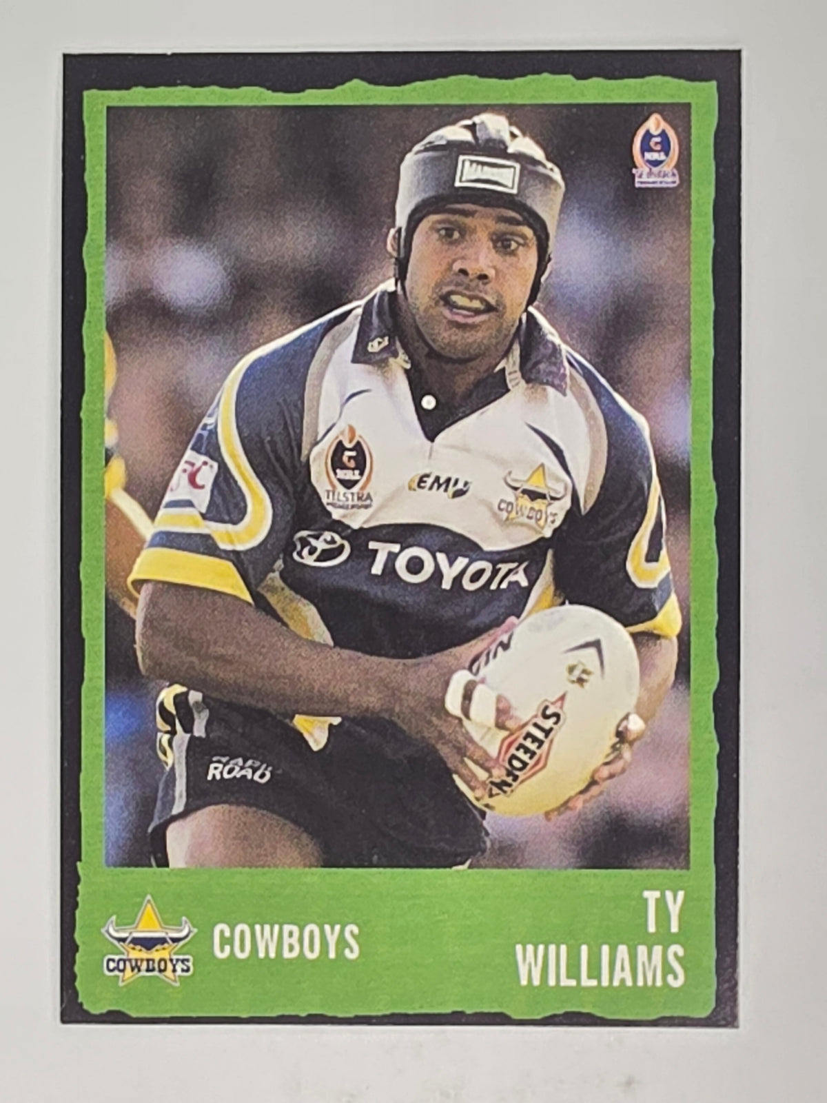 NRL 2004 Daily Telegraph | Base Card #044 | Ty Williams | North Queensland Cowboys
