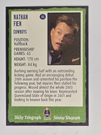 NRL 2004 Daily Telegraph | Base Card #045 | Nathan Fein | North Queensland Cowboys