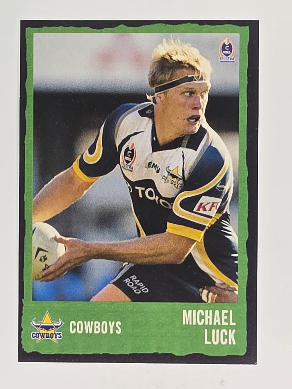 NRL 2004 Daily Telegraph | Base Card #046 | Michael Luck | North Queensland Cowboys