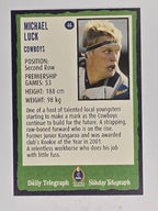 NRL 2004 Daily Telegraph | Base Card #046 | Michael Luck | North Queensland Cowboys