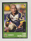 NRL 2004 Daily Telegraph | Base Card #047 | Leigh McWilliams | North Queensland Cowboys