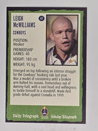 NRL 2004 Daily Telegraph | Base Card #047 | Leigh McWilliams | North Queensland Cowboys