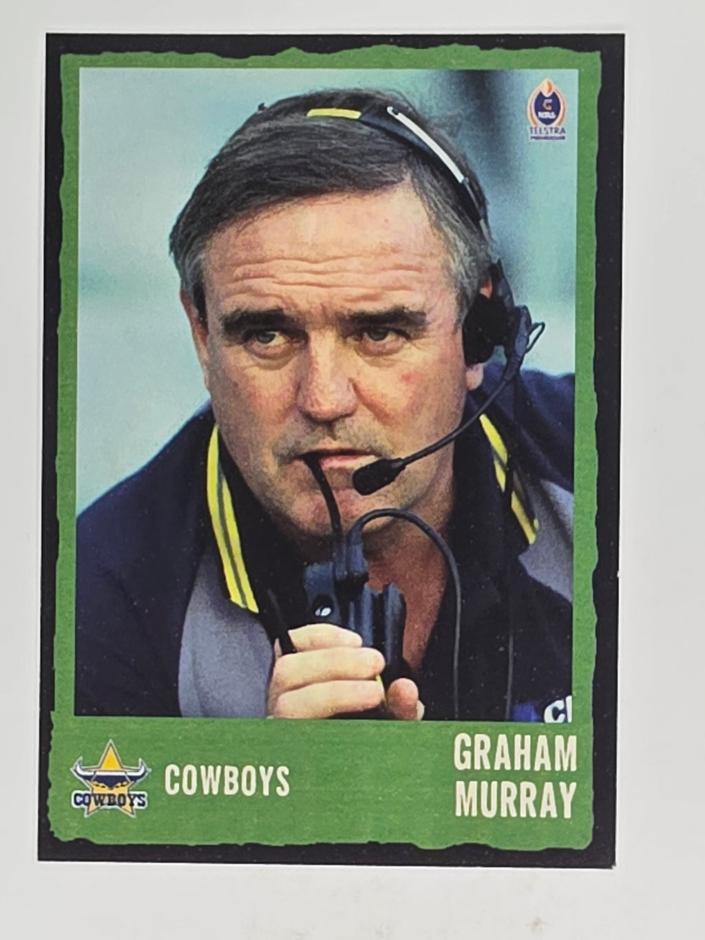 NRL 2004 Daily Telegraph | Base Card #048 | Graham Murray | North Queensland Cowboys