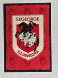 NRL 2004 Daily Telegraph | Base Card #049 | St George Illawarra Dragons Logo