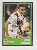 NRL 2004 Daily Telegraph | Base Card #052 | Nathan Blacklock | St George Dragons