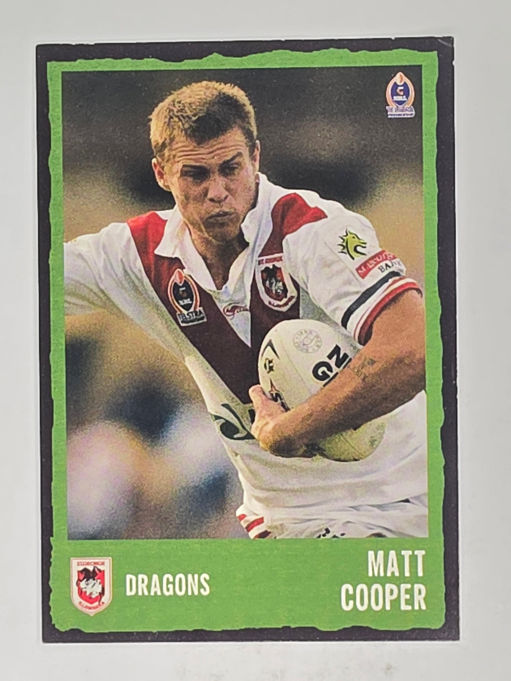 NRL 2004 Daily Telegraph | Base Card #053 | Matt Cooper | St George Dragons