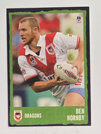 NRL 2004 Daily Telegraph | Base Card #056 | Ben Hornby | St George Dragons