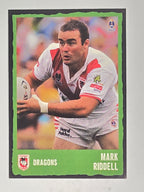 NRL 2004 Daily Telegraph | Base Card #061 | Mark Riddell | St George Dragons
