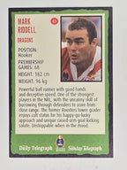 NRL 2004 Daily Telegraph | Base Card #061 | Mark Riddell | St George Dragons