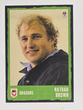 NRL 2004 Daily Telegraph | Base Card #064 | Nathan Brown | St George Dragons