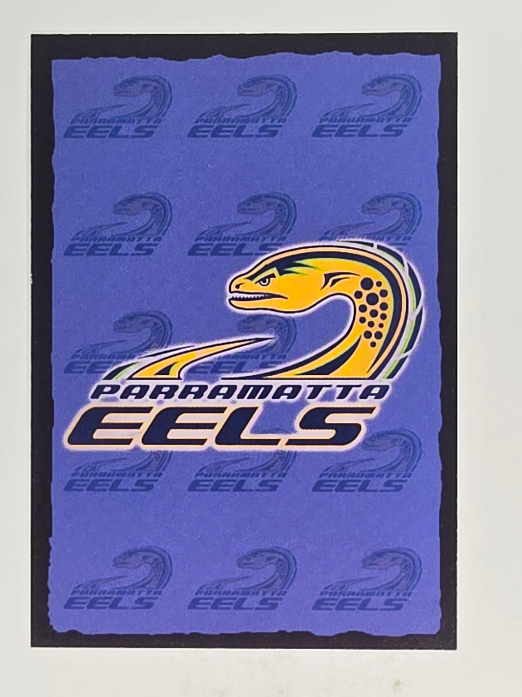 NRL 2004 Daily Telegraph | Base Card #065 | Parramatta Eels Logo