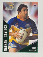NRL 2004 Daily Telegraph | Base Card #066 | Nathan Cayless | Parramatta Eels