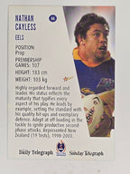 NRL 2004 Daily Telegraph | Base Card #066 | Nathan Cayless | Parramatta Eels