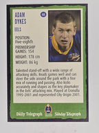 NRL 2004 Daily Telegraph | Base Card #068 | Adam Dykes | Parramatta Eels