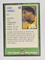 NRL 2004 Daily Telegraph | Base Card #071 | Aaron Cannings | Parramatta Eels