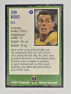 NRL 2004 Daily Telegraph | Base Card #072 | John Morris | Parramatta Eels