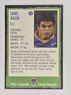 NRL 2004 Daily Telegraph | Base Card #076 | Daniel Wagon | Parramatta Eels