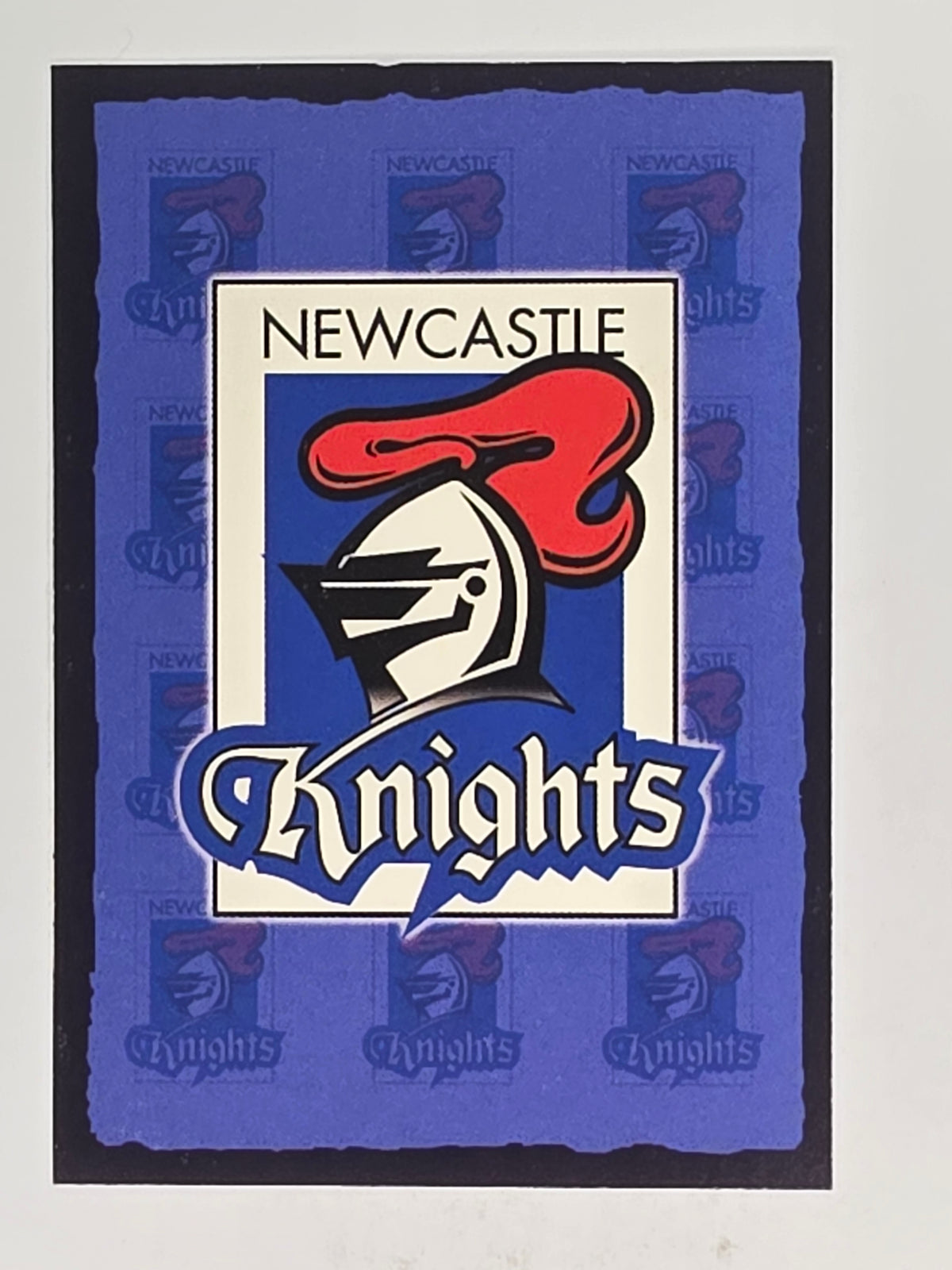 NRL 2004 Daily Telegraph | Base Card #081 | Newcastle Knights Logo