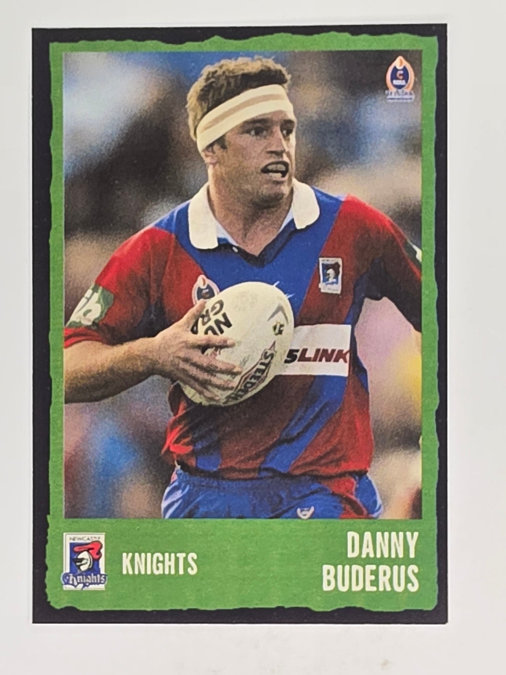 NRL 2004 Daily Telegraph | Base Card #084 | Danny Buderus | Newcastle Knights