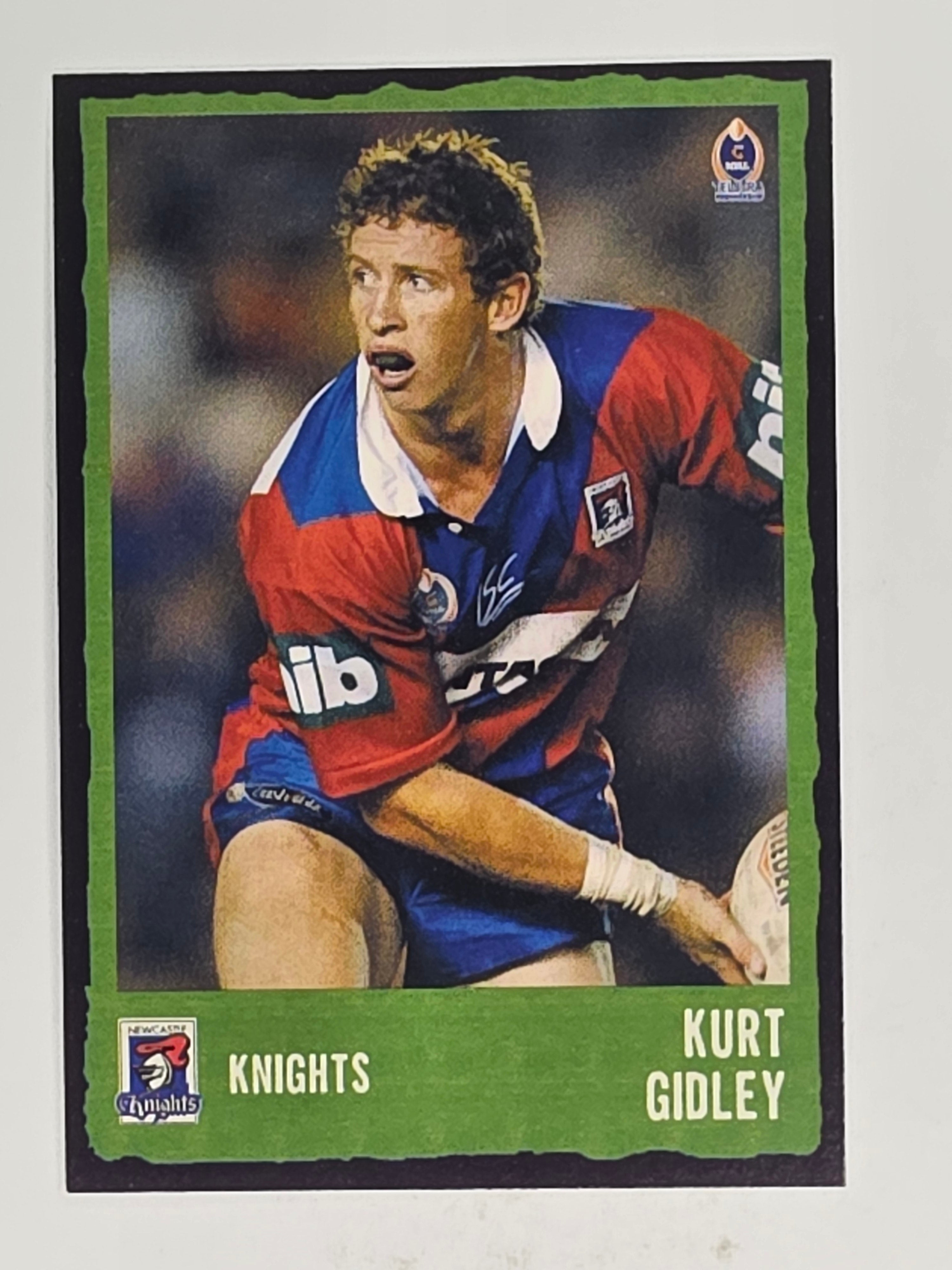 NRL 2004 Daily Telegraph | Base Card #085 | Kurt Gidley | Newcastle Knights