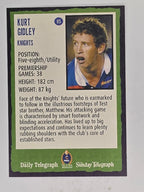 NRL 2004 Daily Telegraph | Base Card #085 | Kurt Gidley | Newcastle Knights