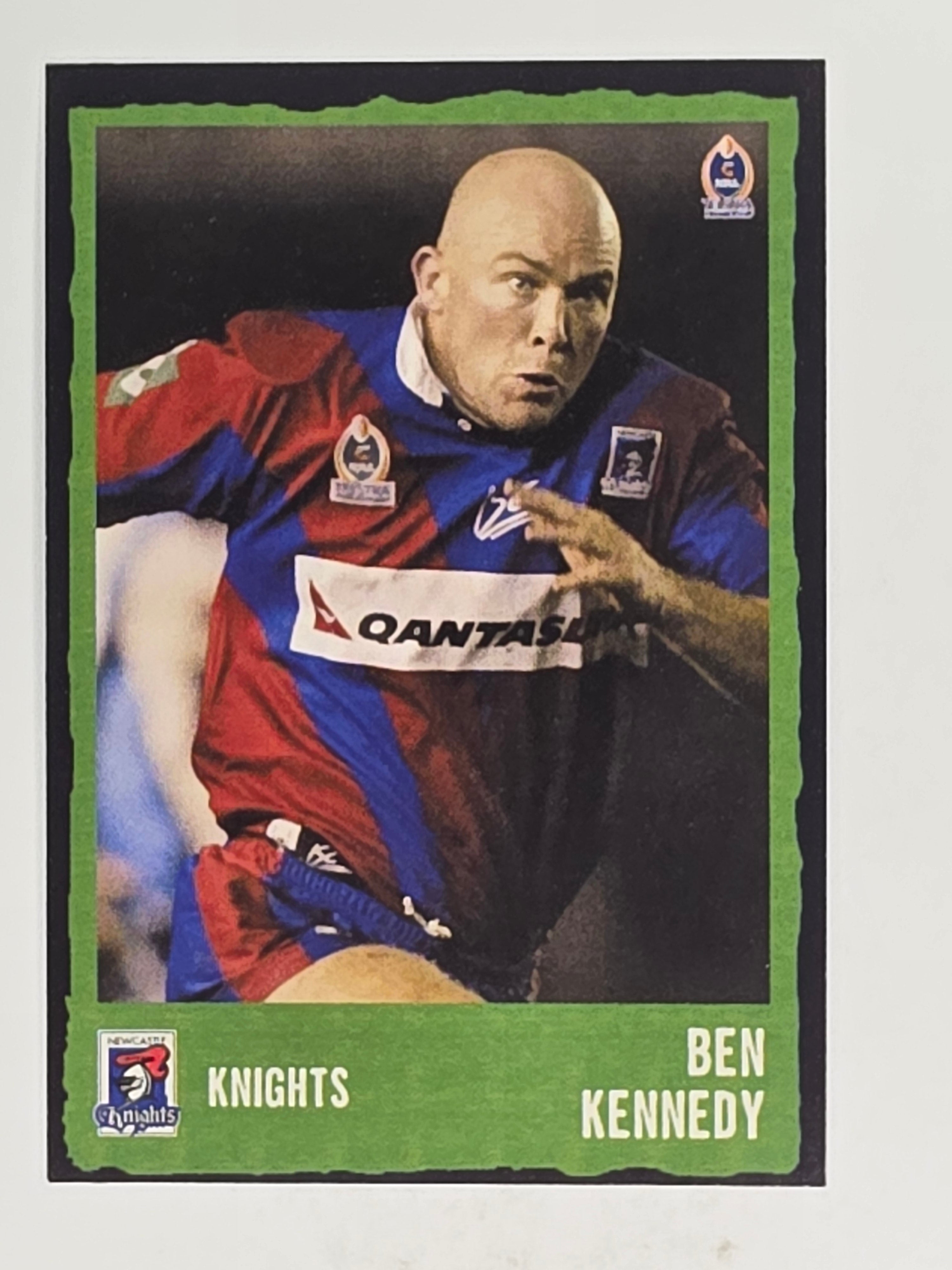 NRL 2004 Daily Telegraph | Base Card #087 | Ben Kennedy | Newcastle Knights
