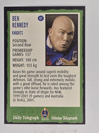 NRL 2004 Daily Telegraph | Base Card #087 | Ben Kennedy | Newcastle Knights