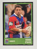 NRL 2004 Daily Telegraph | Base Card #088 | Robbie O'Davis | Newcastle Knights