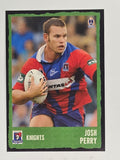 NRL 2004 Daily Telegraph | Base Card #090 | Josh Perry | Newcastle Knights