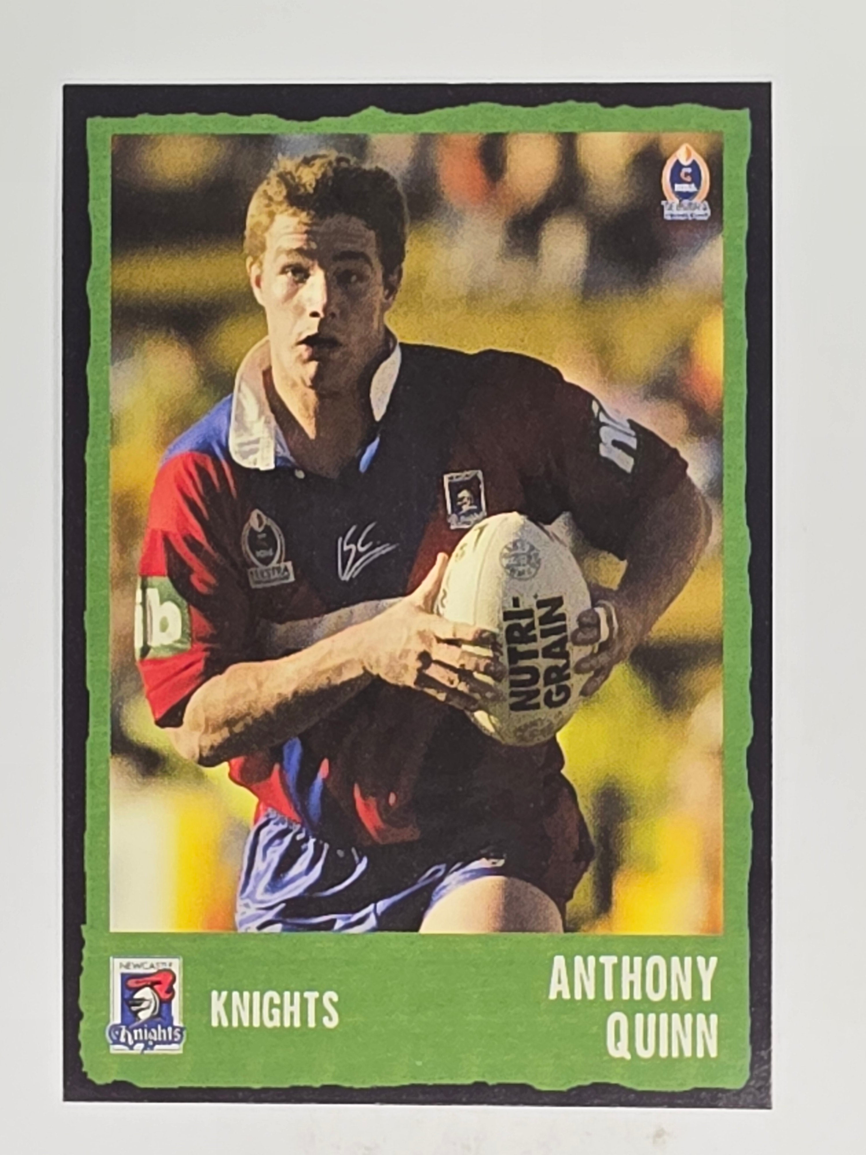 NRL 2004 Daily Telegraph | Base Card #094 | Anthony Quinn | Newcastle Knights