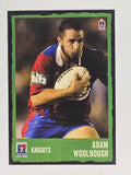NRL 2004 Daily Telegraph | Base Card #095 | Adam Woolnough | Newcastle Knights
