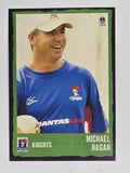 NRL 2004 Daily Telegraph | Base Card #096 | Michael Hagan | Newcastle Knights