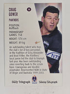 NRL 2004 Daily Telegraph | Base Card #098 | Craig Gower | Penrith Panthers