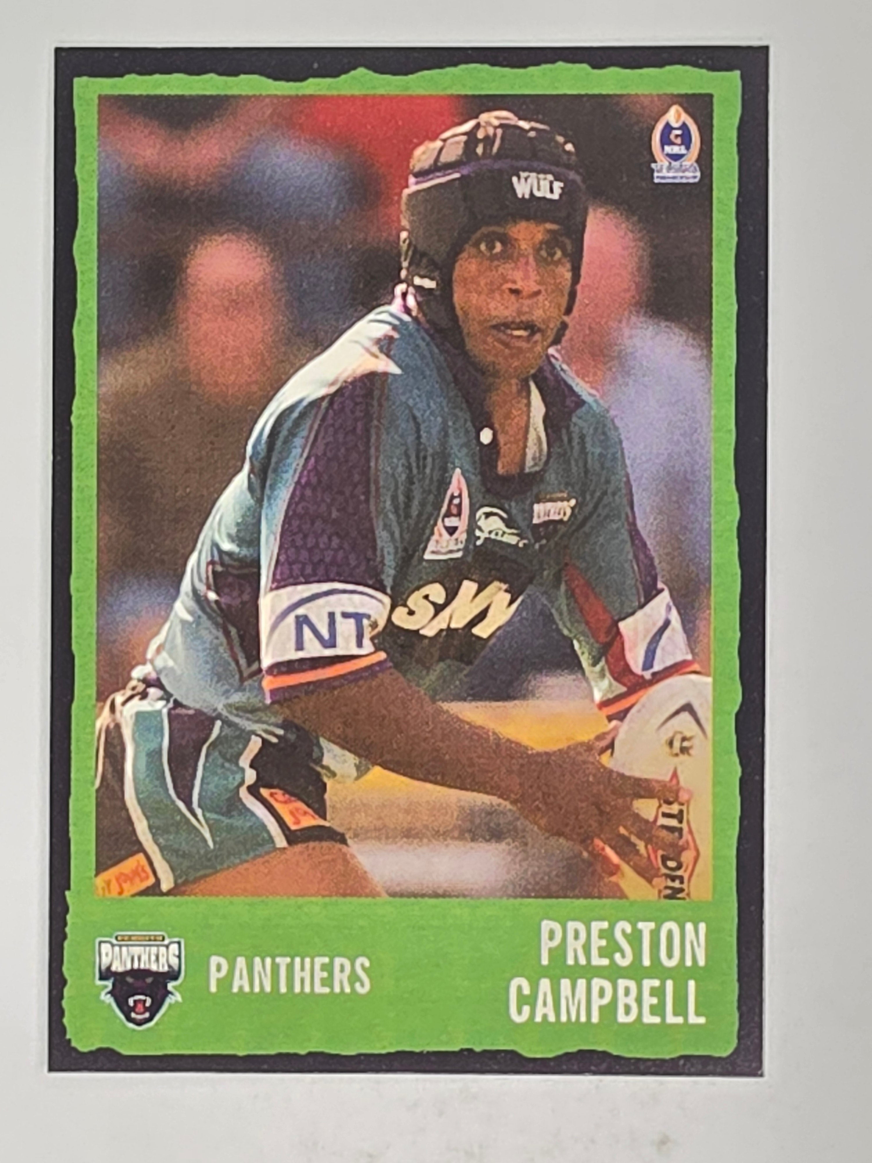 NRL 2004 Daily Telegraph | Base Card #099 | Preston Campbell | Penrith Panthers